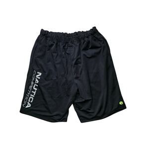 Nautica Competition Athletic Shorts Men’s M Black Activewear